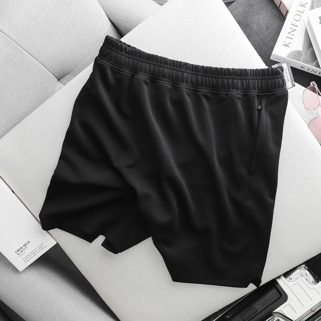 Quần short thể thao training, quần tập gym chất thun thể thao siêu mịn mát , vận động thoải mái 9425