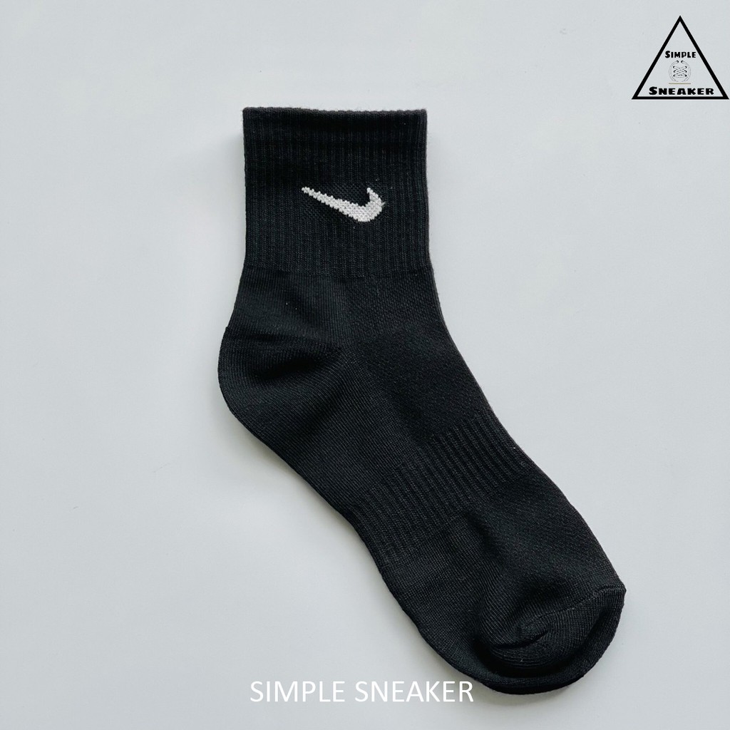 Vớ Nike Cổ Lửng 🔴FREESHIP🔴Tất Nam Nữ Nike Unisex Chính Hãng- Tất Cổ Lửng Nike Chống Hôi Chân Giá Rẻ- Cotton Thoáng Mát