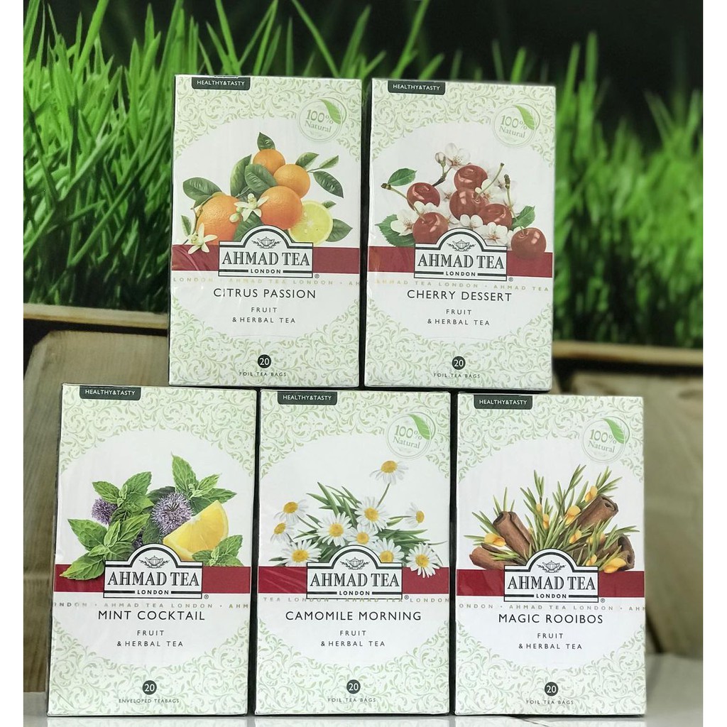 AHMAD TEA - BST TRÀ THẢO MỘC HEALTHY&TASTY COLLECTION