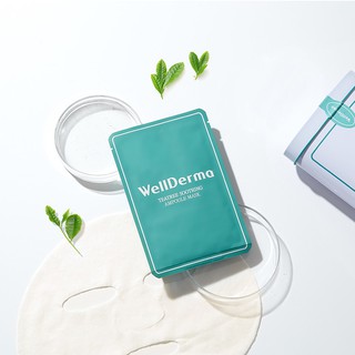 WELLDERMA Mặt Nạ WellDerma Teatree Soothing Ampoule Mask Làm Dịu Da Mụn 25ml