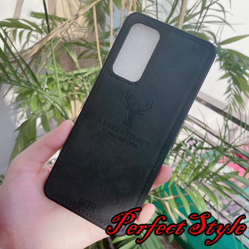 Ốp lưng Vải jean Họa tiết Deer cho Xiaomi mi 10t pro / Mi 10t / K30s