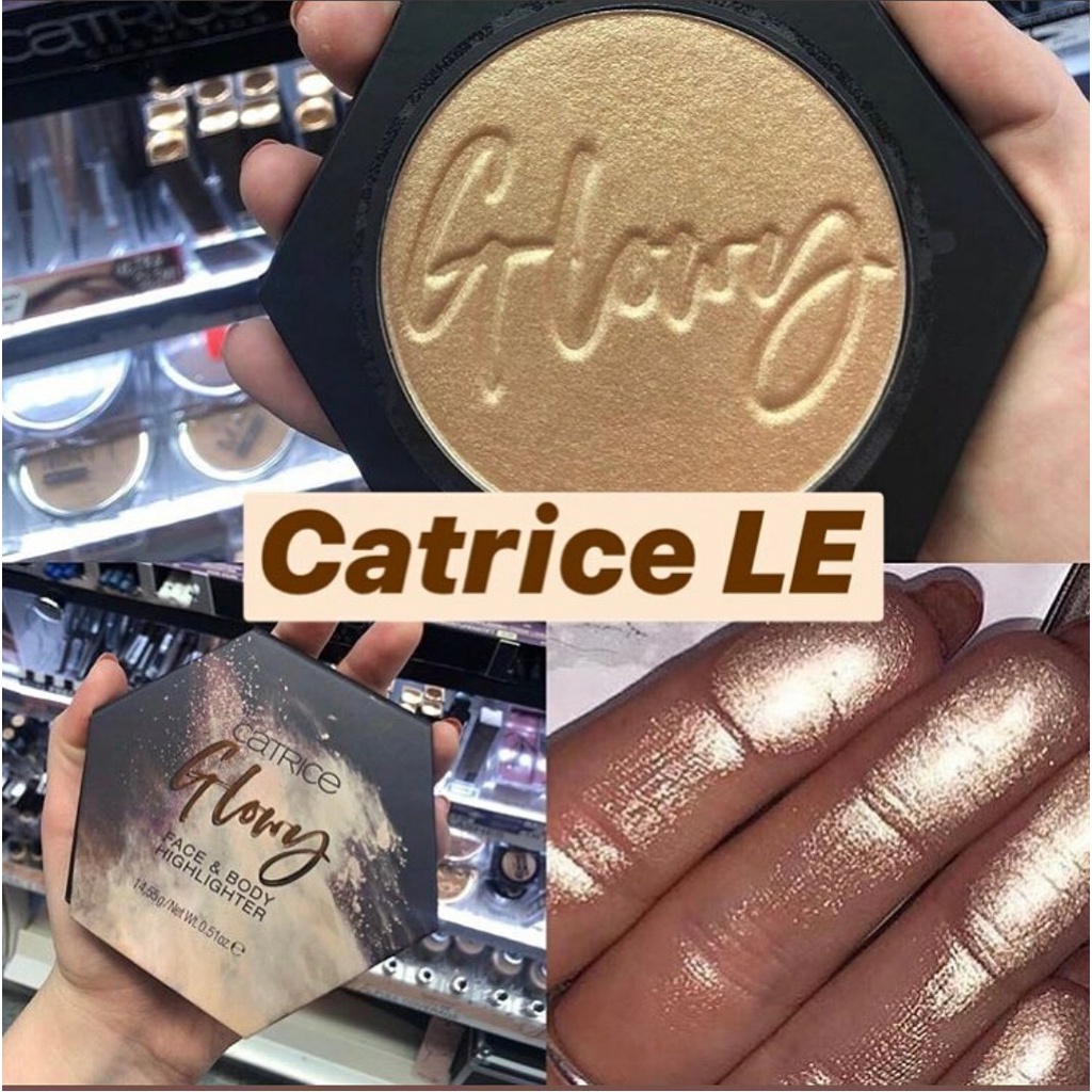 Phấn bắt sáng Catrice Glowy Face and Body Highlighter