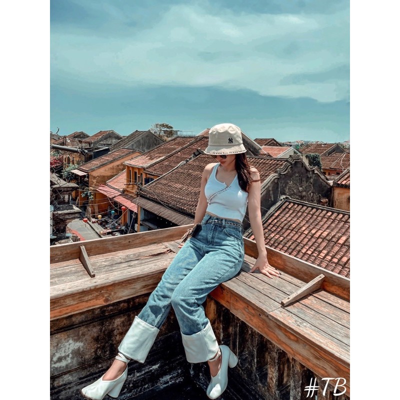 Áo 3 lỗ kim băng