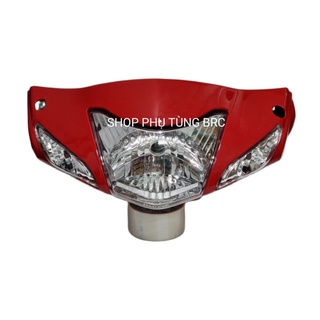 [ Wave RS bánh đùm, Wave 110 không lắp được] Bộ đầu đèn Wave dùng cho xe Wave RS 100, Wave A100 đời 2006 - 2016.