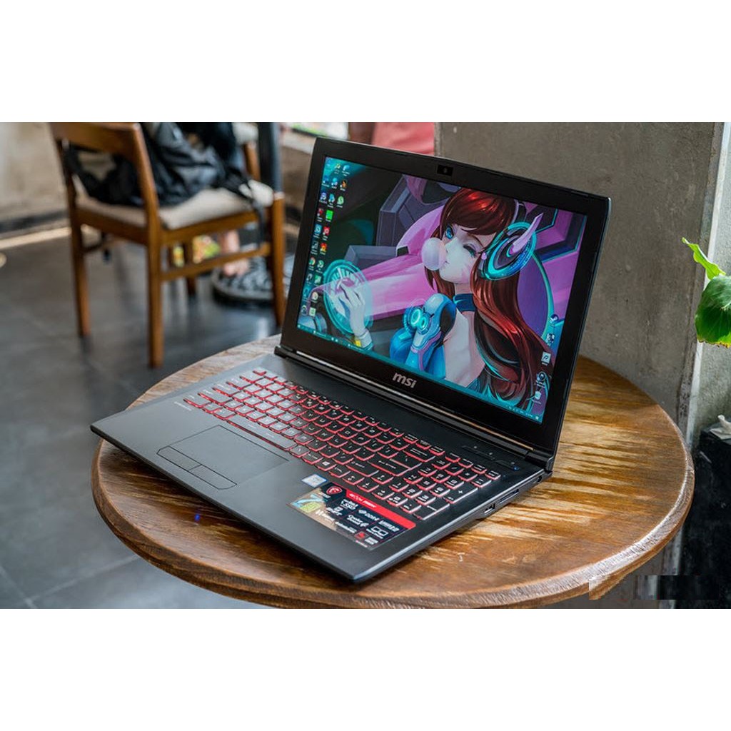 Laptop chơi Game MSI GL62M-7RDX (Core I7-7700HQ 8CPU, DDR4 8GB, SSD 128GB + 1TB, VGA GTX 1050, FullHD) Fullbox | BigBuy360 - bigbuy360.vn