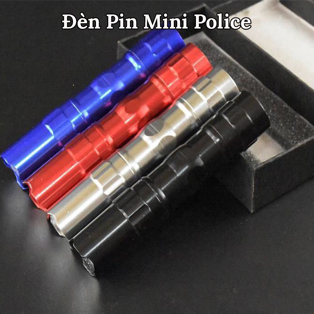 Đèn Pin Siêu Sáng Tầm Xa Police Led P06 - Giao Màu Ngẫu Nhiên