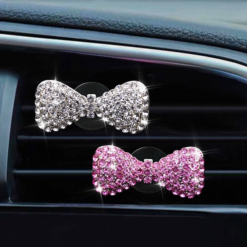 High Heels Car Air Outlet Aromatherapy Clip Creative Diamond Bag Women's Car Perfume Decorations Ointment Pieces in the Car Auto department store supplies