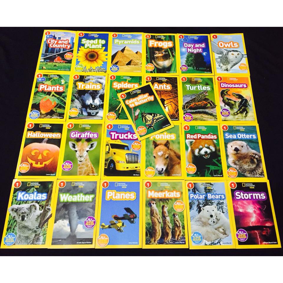 Đồ chơi - Nhập - National Geographic Kids Level 1 (25 Books)