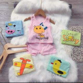 Bộ ba lỗ cho bé 6kg-15kg, b06
