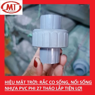 Rắc co 27, racco, nối sống ống nhựa pvc