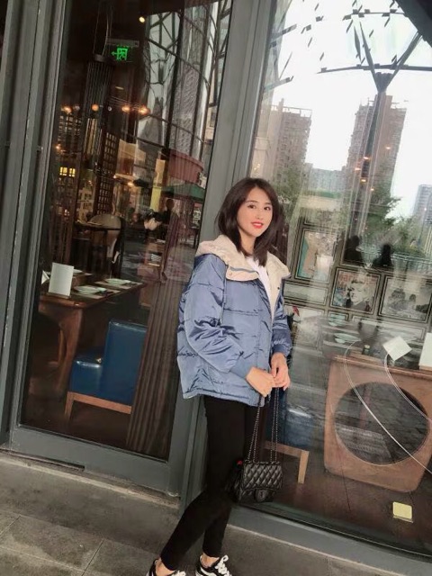 HT396 Áo phao nam nữ dáng ngắn sale trái mùa