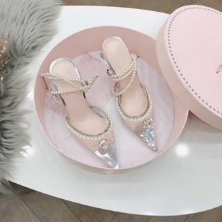 (sẵn) sandal ngọc đá cực xinh hàng qc
