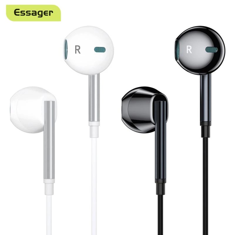 Tai Nghe Essager Có Dây Tích Hợp Mic Giắc Cắm 3.5mm Cho Ios Android