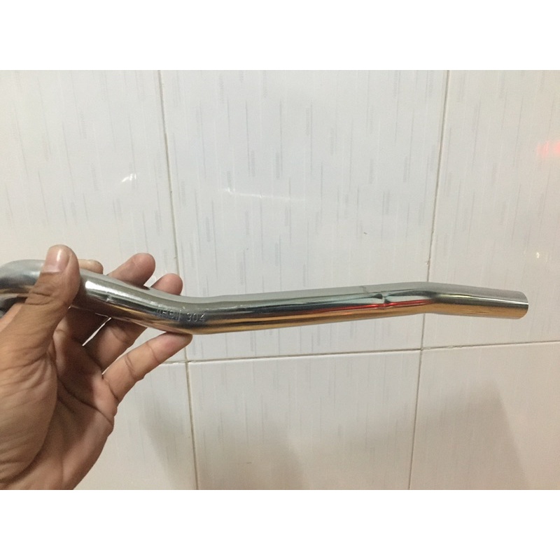 Cổ pô inox 304 suzuki viva xăng cơ