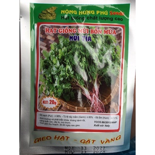 Hạt giống rau mùi thơm
