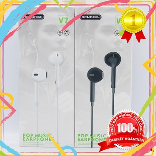 [Free Ship- Xả Kho] Tai Nghe Dây Sendem V7