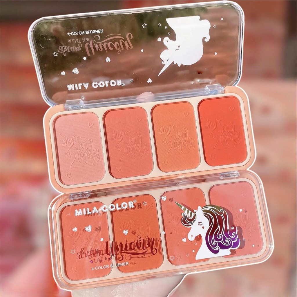 Bộ Trang Điểm Nhỏ Nhỏ Xinh Xinh [Hàng Chính Hãng] KissBeauty gồm 06 món Makeup Siêu Dễ Thương. Tặng Kèm 1 Túi Gấu Kute