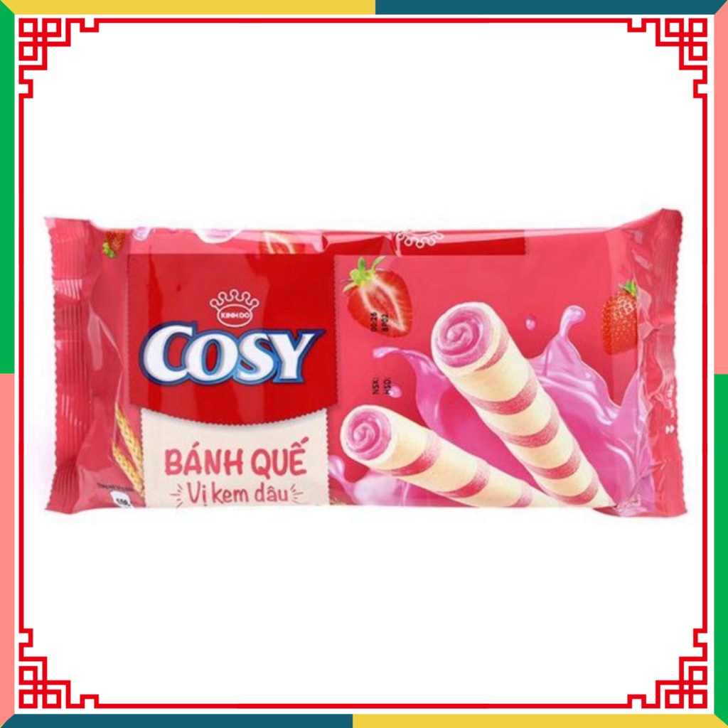 Bánh quế Cosy hộp 135g đủ vị ( Đại lý Ngọc Toản)