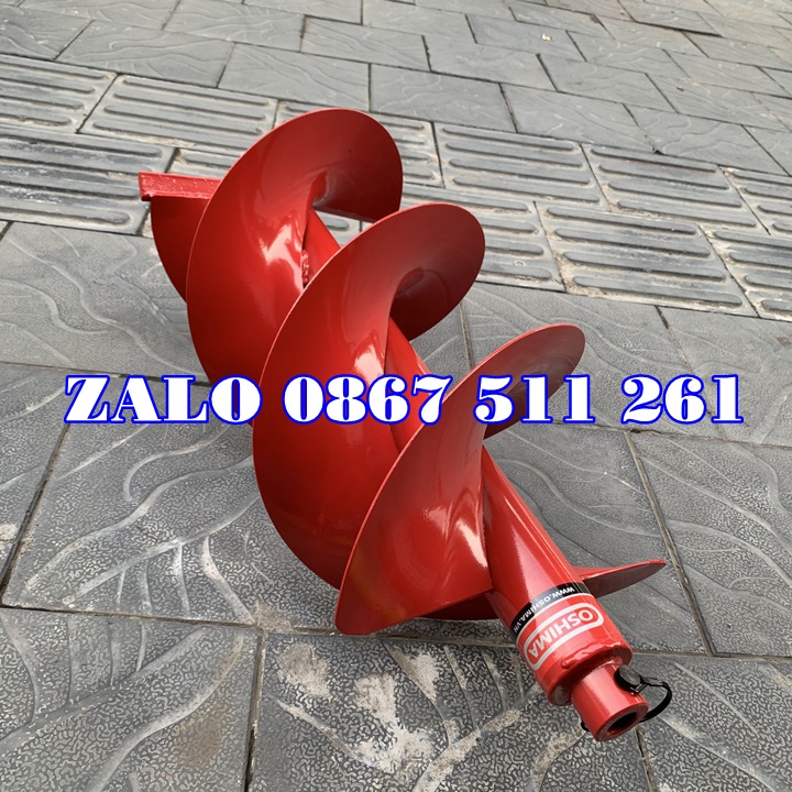 HOT! Mũi khoan đất đôi Oshima 300 mm, Mũi khoan lỗ trồng cây Giá cực Chất