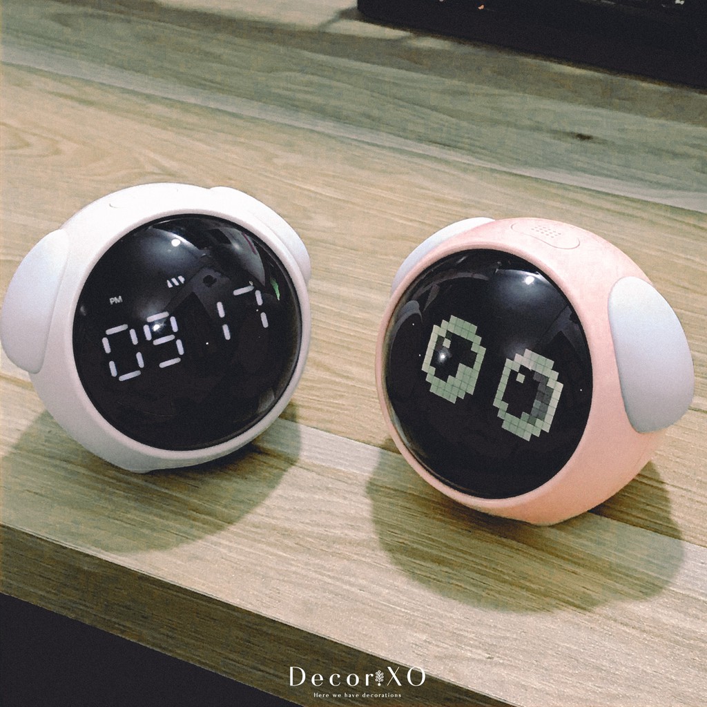 Đồng hồ Emoji, biểu đạt cảm xúc, làm đèn ngủ