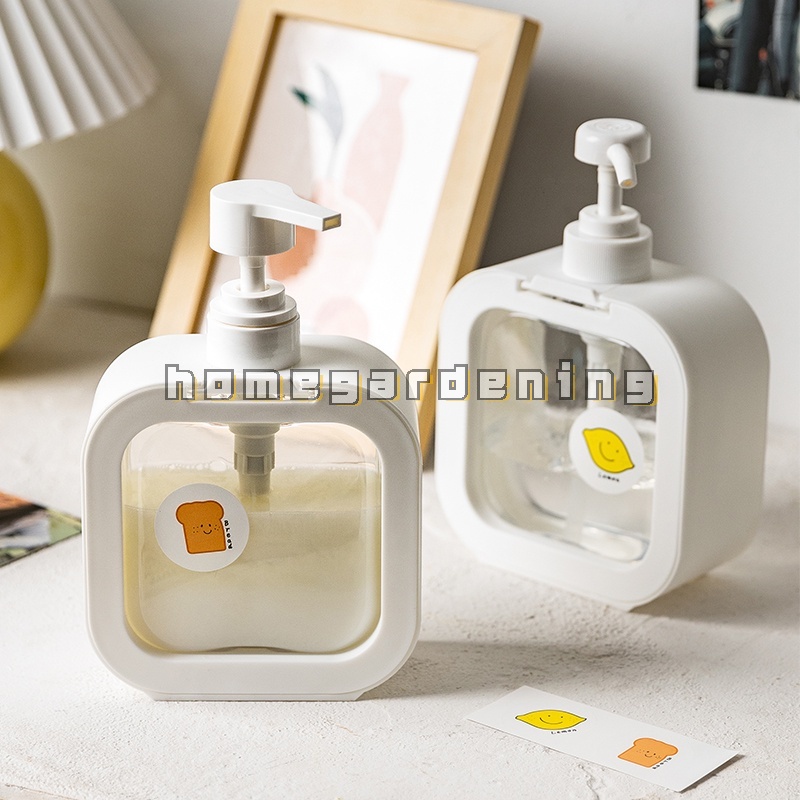 Bình Rỗng 500ML Đựng Sữa Tắm/Sữa Dưỡng Thể Dạng Nhấn Tay