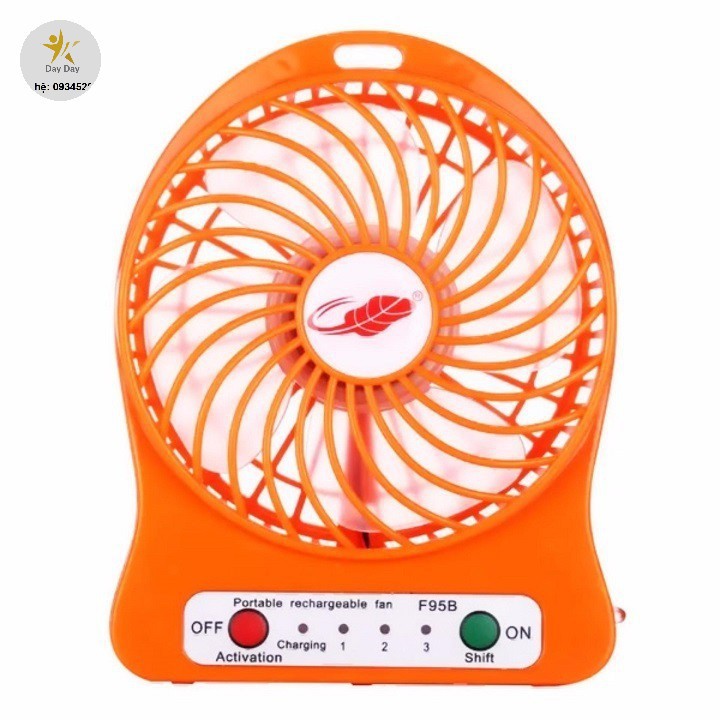 [SALE SIÊU HOT] Quạt mini cầm tay 3 chế độ có cổng cắm USB