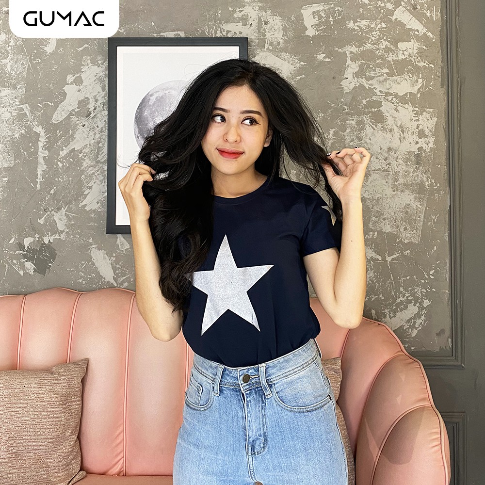 [Mã WABRGU100 giảm 15% đơn 249K tối đa 100k] Áo thun cho bé in ngôi sao GUMAC AT12022 | BigBuy360 - bigbuy360.vn