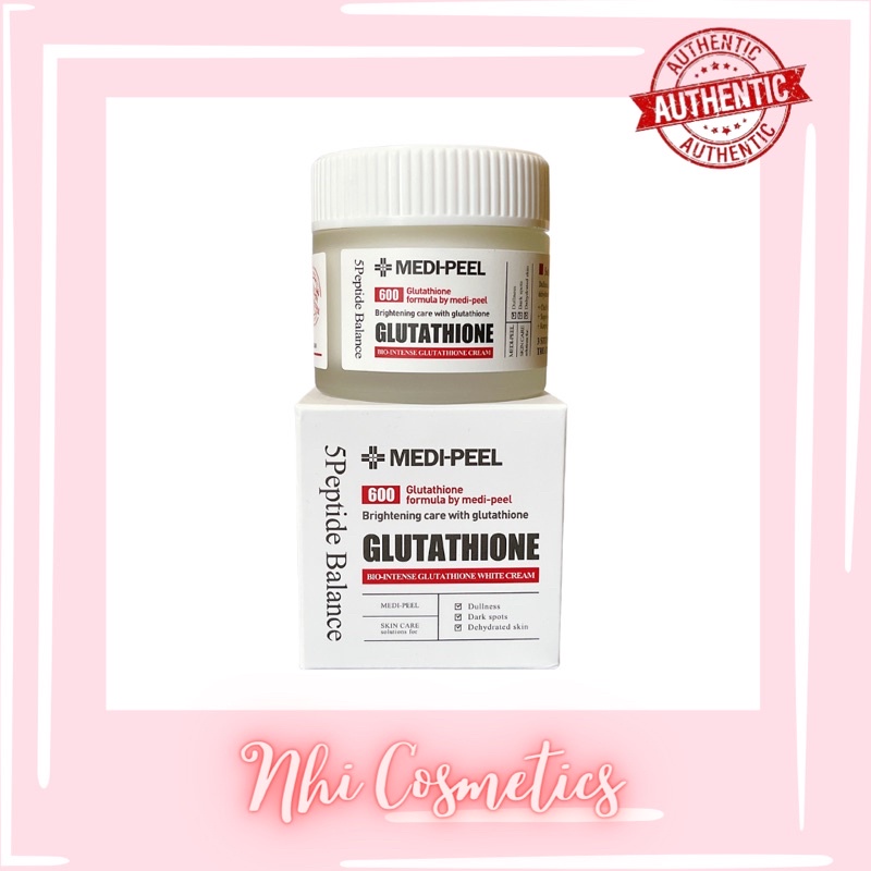 Kem Dưỡng Trắng MEDI-PEEL Glutathione 600 White Cream Medi Peel