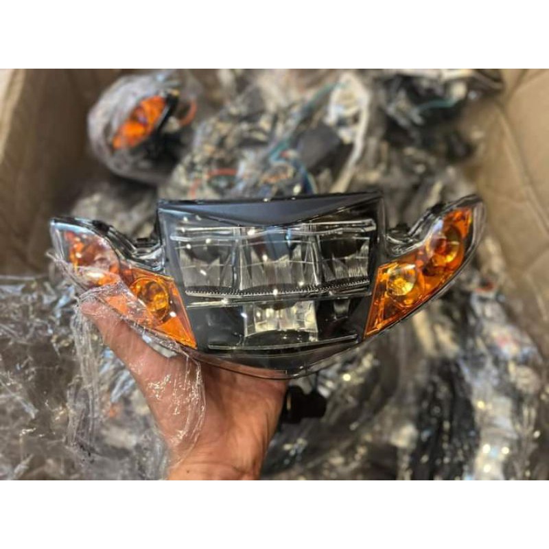 Pha chóa 2 tầng lắp Sirius 50-110cc