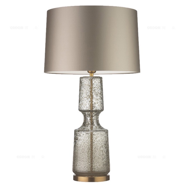Đèn bàn thân Thủy Tinh Decor trang tri phòng ngủ, phòng khách phong cách Bắc Âu