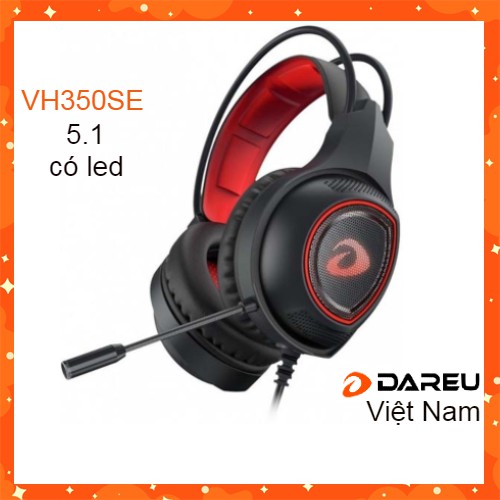 Tai nghe DAREU VH350se (jack USB + 3.5) Không Hộp Box | BigBuy360 - bigbuy360.vn