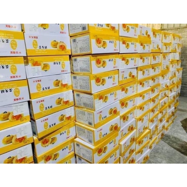 Combo 9 chiếc bánh Trứng Chảy Ngàn Lớp nhân trứng muối tan chảy.