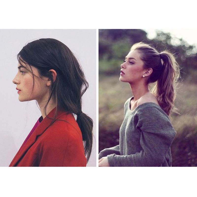 Set 50 Dây Cột Tóc Co Giãn Xinh Xắn Thời Trang