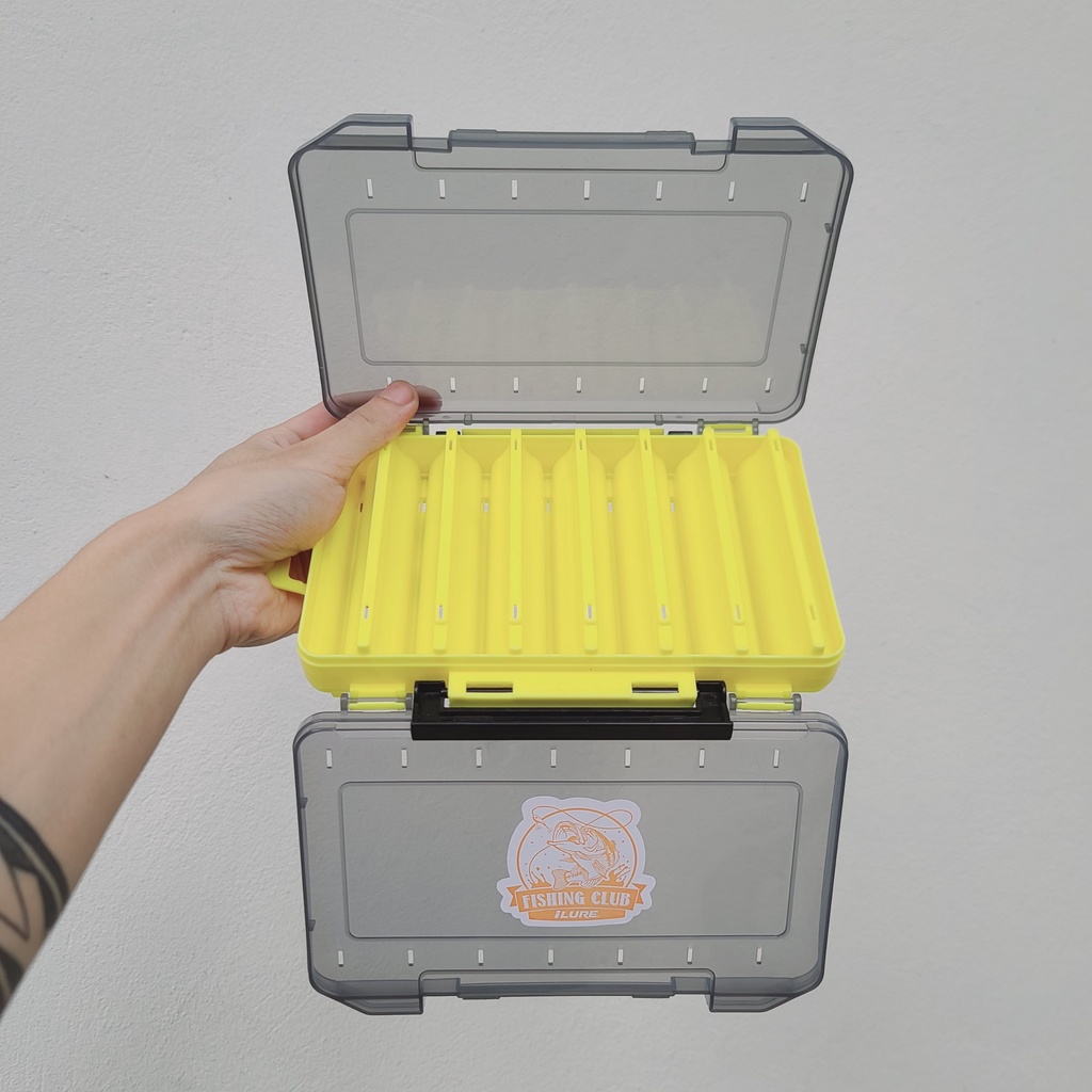 Hộp Đựng Mồi 2 Mặt iLure size lớn Siêu Tiện Dụng - Đẹp Bền Rẻ