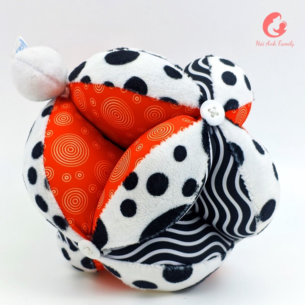 Bóng múi Montessori PiPoVietnam cho trẻ sơ sinh hỗ trợ luyện chân, phát triển khả năng vận động và thị giác