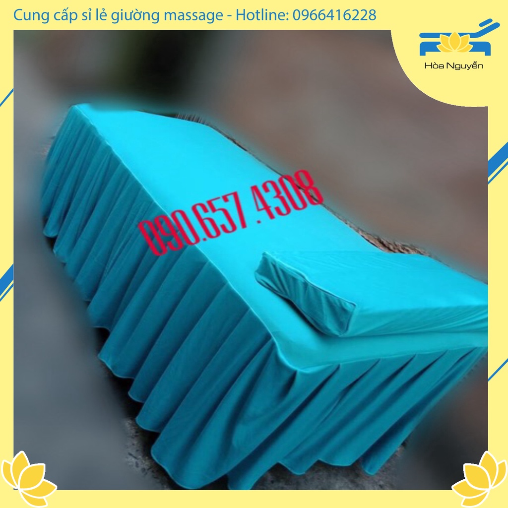 ❄ Gra giường spa & nối mi chất vải phi bóng siêu đẹp