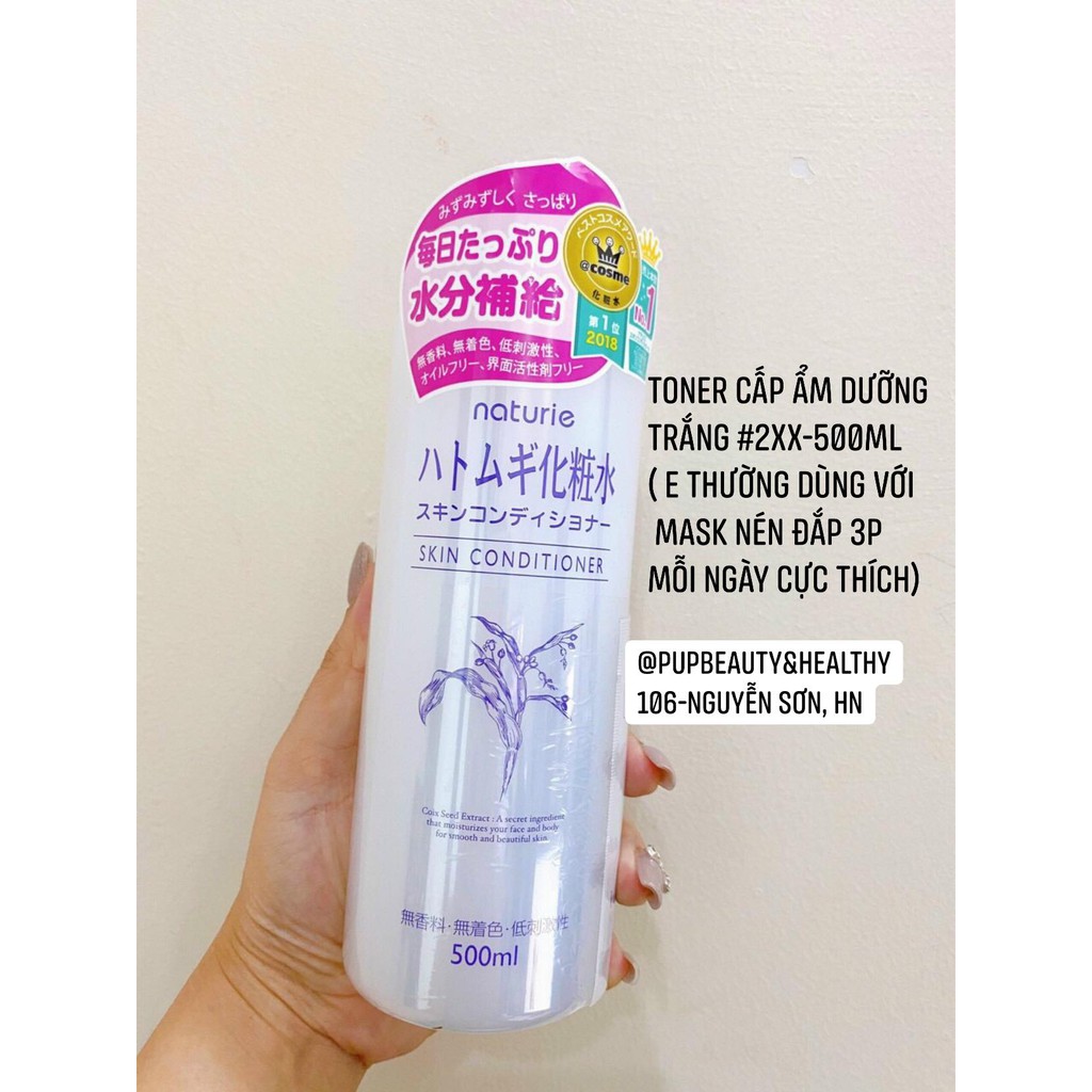 Toner ý dĩ Nhật NATURIE SKIN CONDITIONER