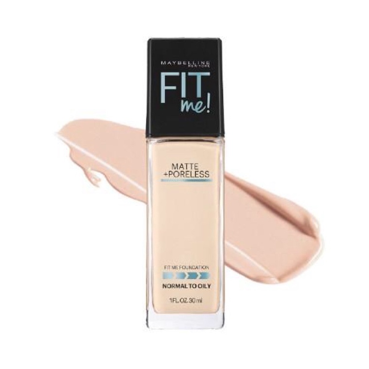 [AUTH] Kem Nền Kiềm Dầu MAYBELLINE FIT ME Matte+Poreless 30ml