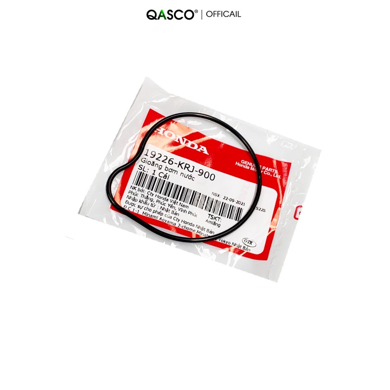 Gioăng bơm nước HONDA Sh 125 / Sh 150 Ý (2009-2011)  QA(19226KRJ900) _( 654)