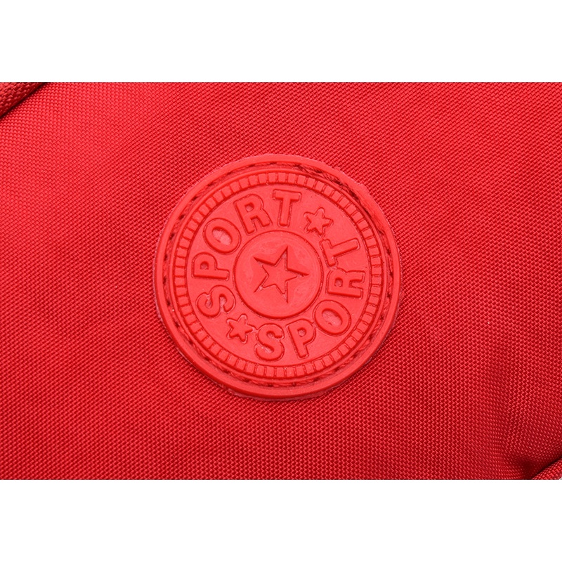 Ví cầm tay Chuwanglin bằng vải bạt 3 dây kéo cho nữ