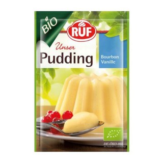 Bột làm bánh Pudding hữu cơ Ruf vị vani gói 40g