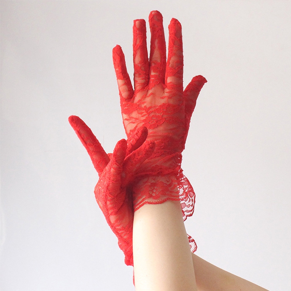 Bao Tay Ren Hoa Thoáng Khí Cho Cô Dâu