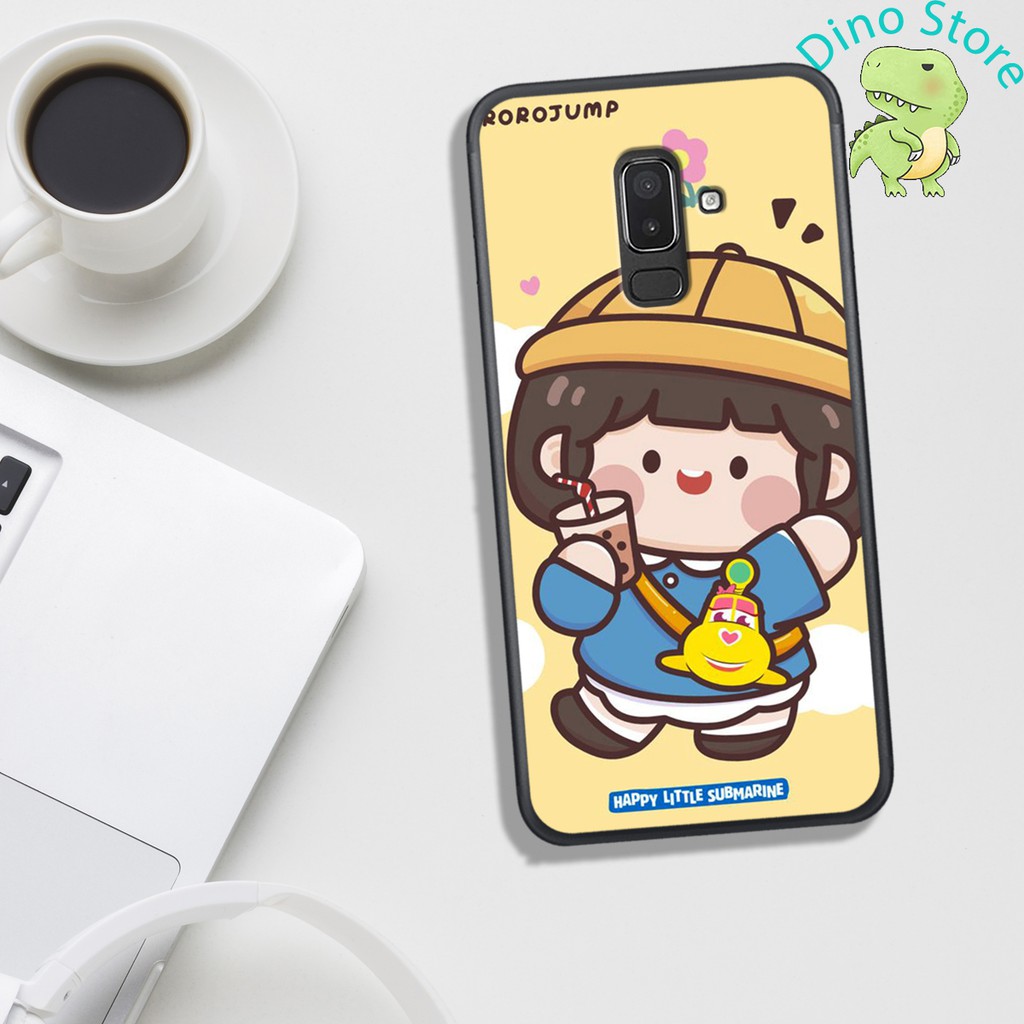 ỐP LƯNG SAMSUNG J6 PLUS/J8/A6 PLUS ,   IN HÌNH DỄ THƯƠNG, NGỘ NGHĨNH, ĐÁNG YÊU