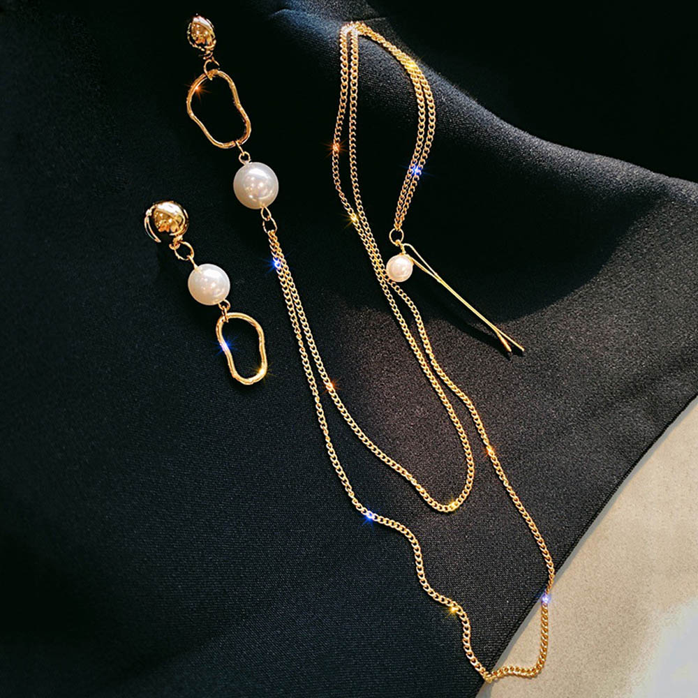 Cặp Bông Tai Dài Tua Rua Thời Trang Nữ