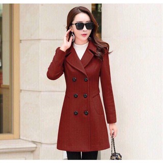 Áo khoác dạ 6 nút cao cấp - ak400370g1vn