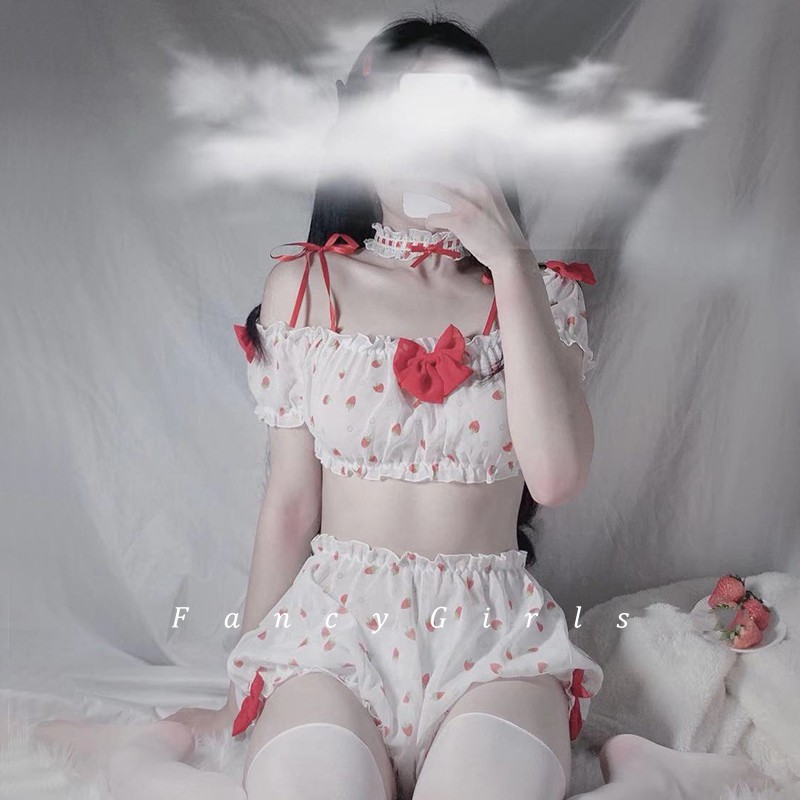 [CÓ SẴN] Set bra underwear sexy cute dâu 31 | BigBuy360 - bigbuy360.vn