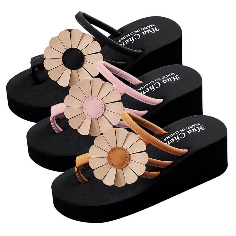 Sandal Đế Dày Chống Trượt Thời Trang Mùa Hè 2023 Dành Cho Nữ