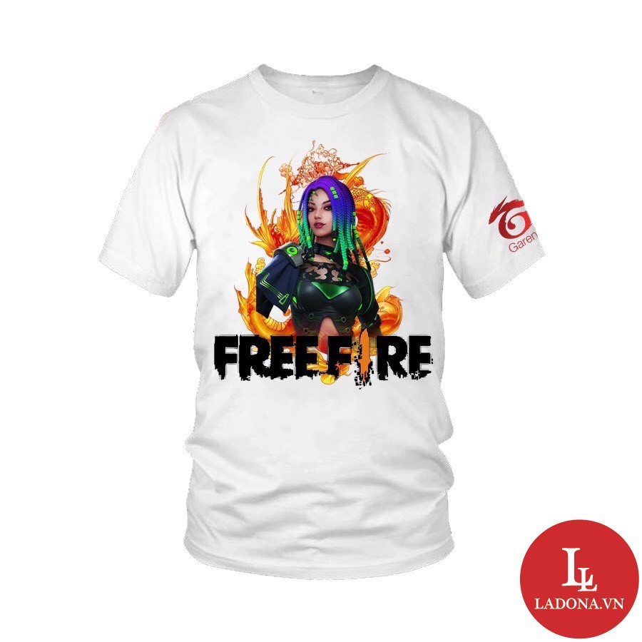 Áo Phông Game Free Fire Giá Rẻ FF01
