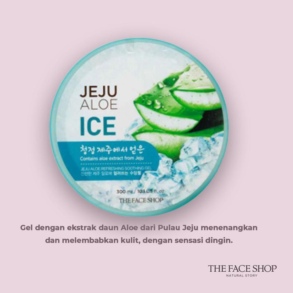 (Hàng Mới Về) Gel Lô Hội Jeju Làm Dịu Da 300ml The Face Shop