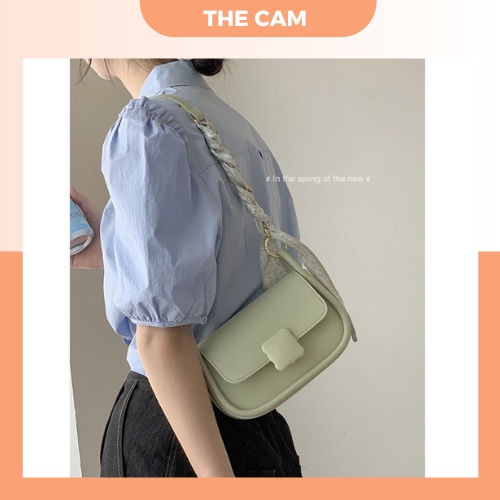 Túi xách nữ đẹp kèm khăn mẫu mới. Thiết kế sang trọng